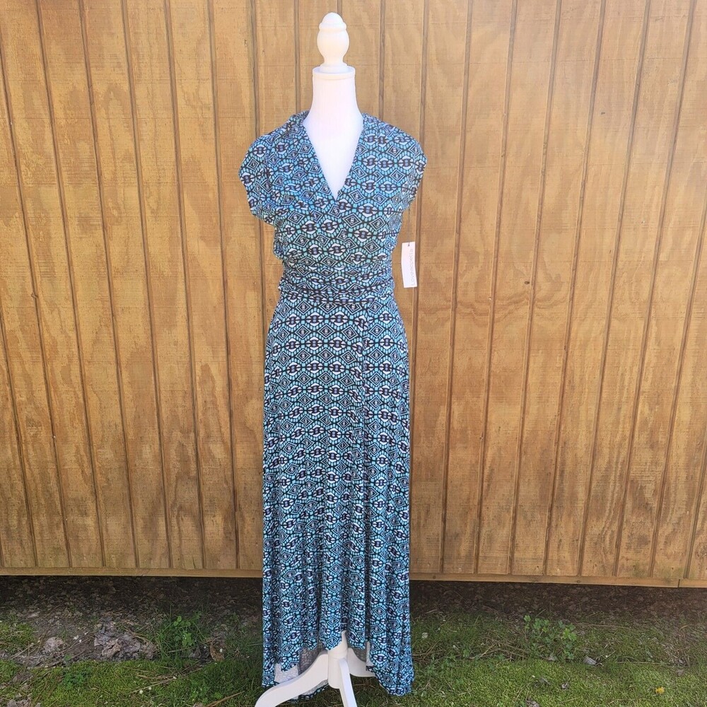 Loveappella Stitch Fix Birdie Hi Lo Maternity Maxi Dress Womens Size S NWT